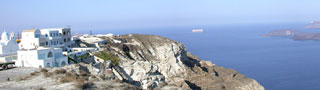 santorini panorama